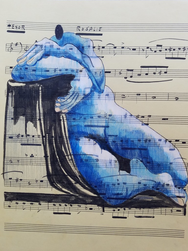 REST  (9 1/2X 12 1/2)  $65