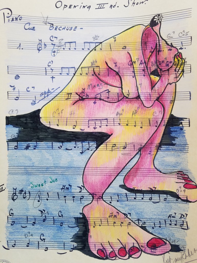 SHE WORE A FLOWER (9 1/2 X 12 1/2)  $65